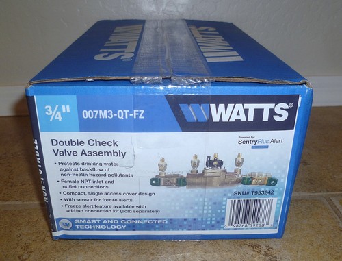 Watts double check - watts,