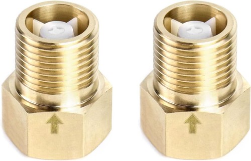 2pcs brass oneway - 2pcs,