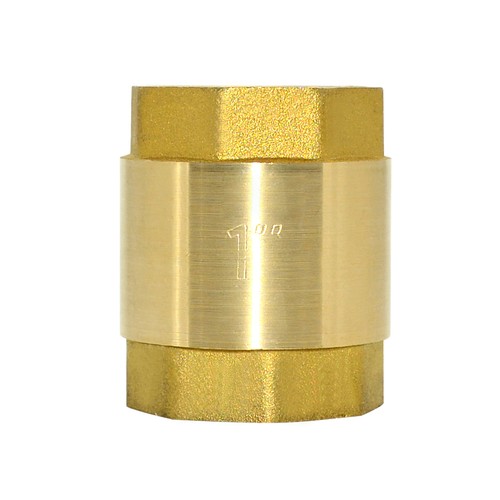 One way vertical brass - one,